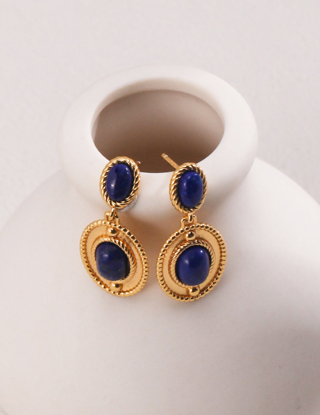 Earring Lapis
