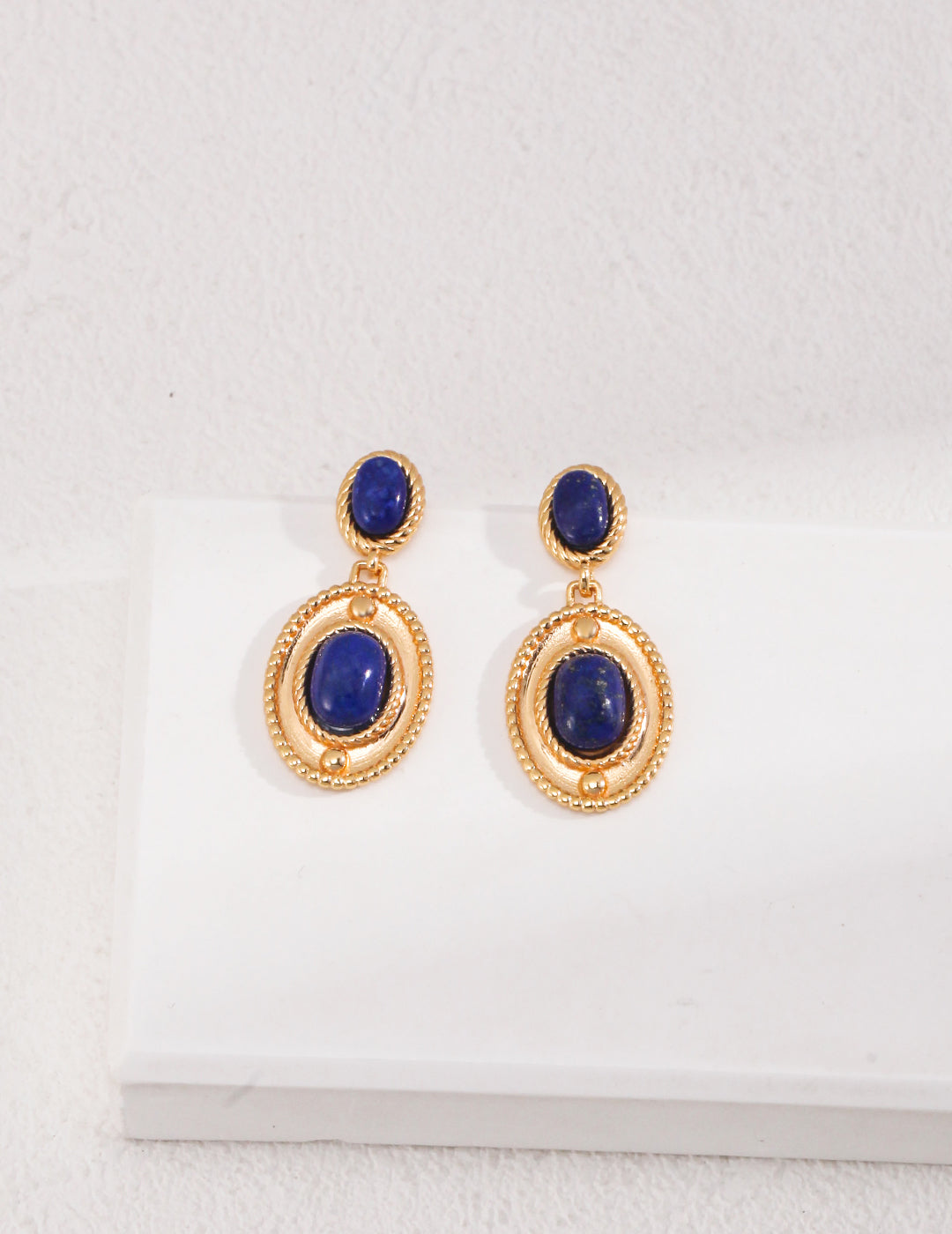 Earring Lapis
