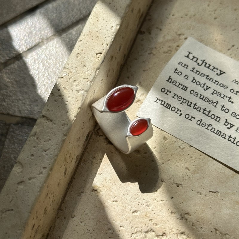 Ring Red Agate