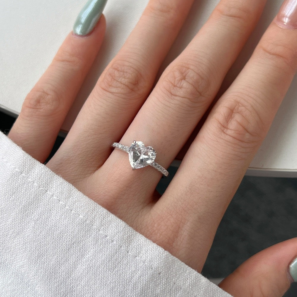 Ring Love Heart M